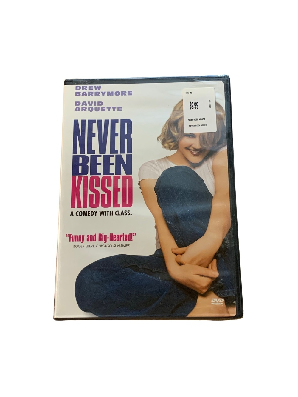 Never Been Kissed DVD Drew Barrymore David Arquette Romantic Comedy Movie NEW